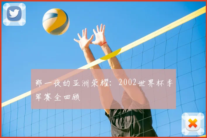 那一夜的亚洲荣耀：2002世界杯季军赛全回顾